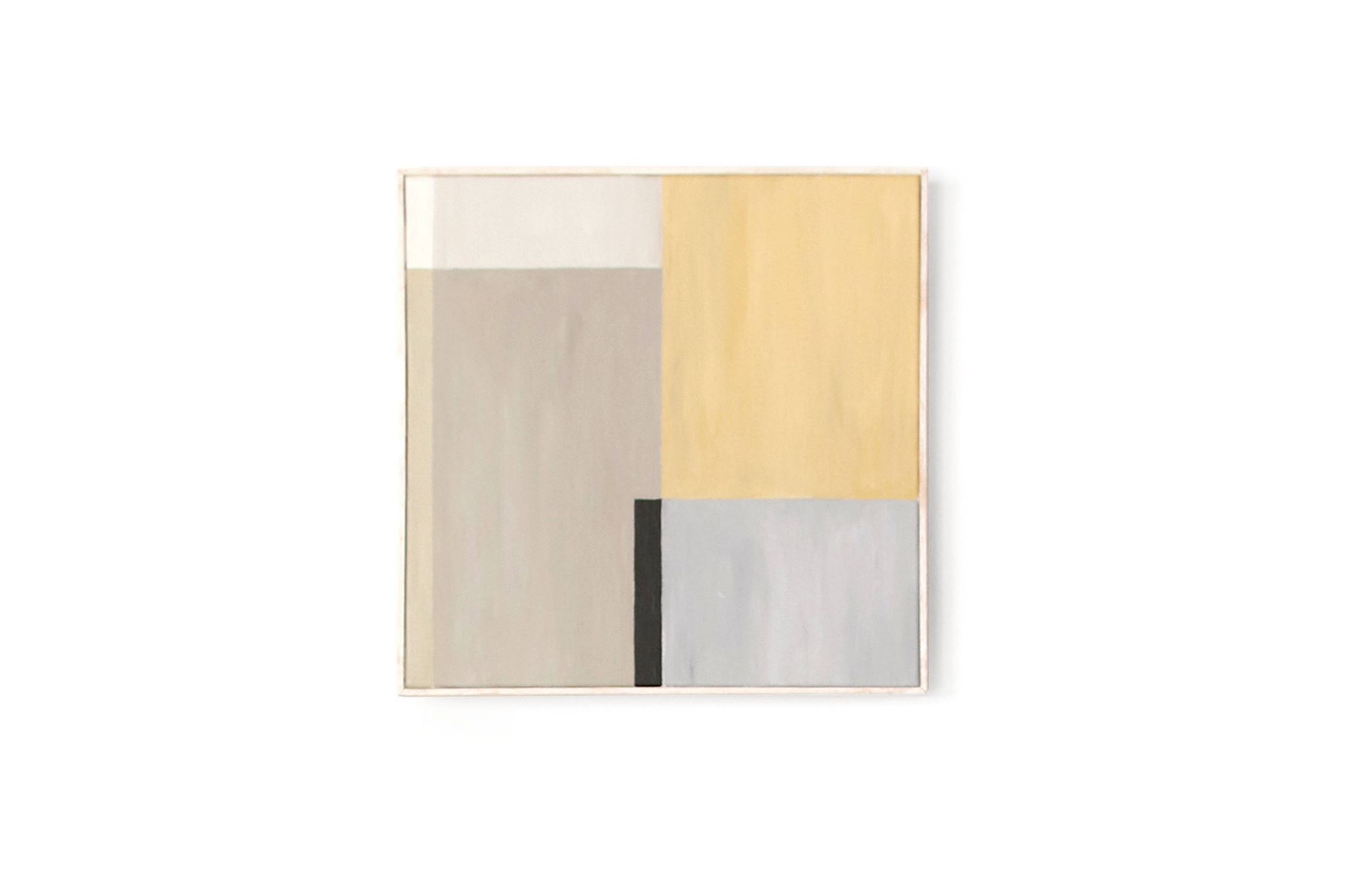 Œuvre d'art abstraite géométrique