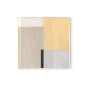 Œuvre d'art abstraite géométrique