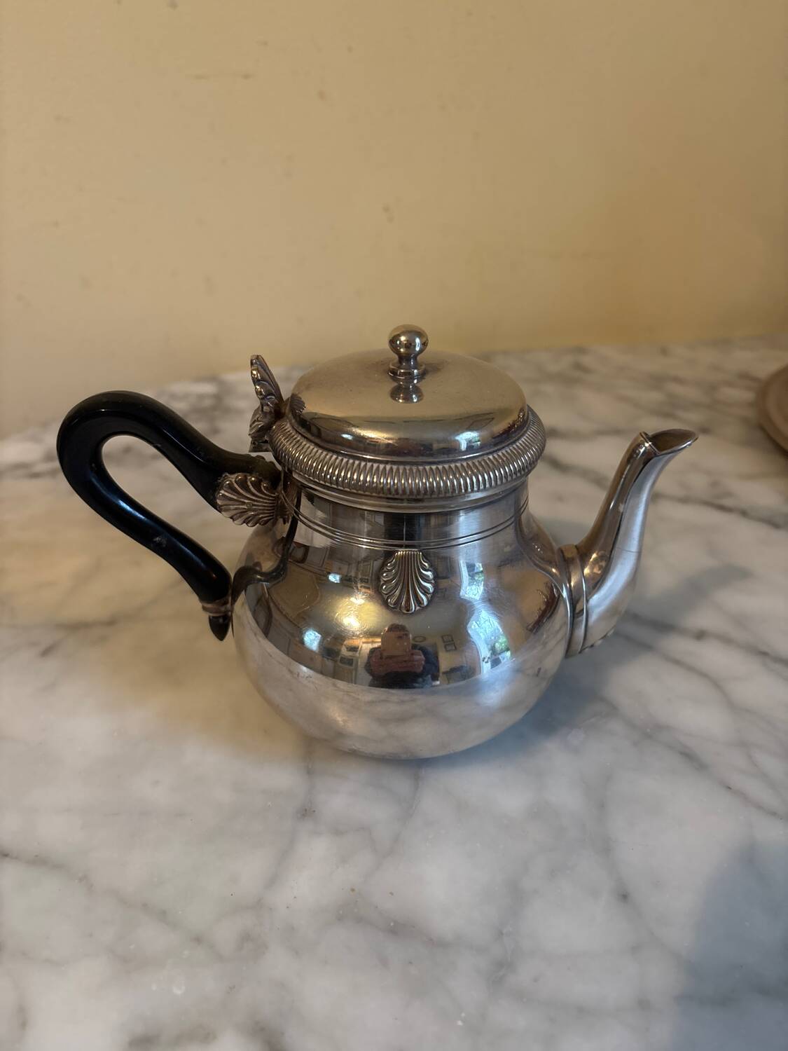 Silver-plated tea and coffee service