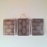 1950s triptych barber's mirror