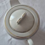 Coffee pot half-porcelain Lunéville Keller and Guerin A585