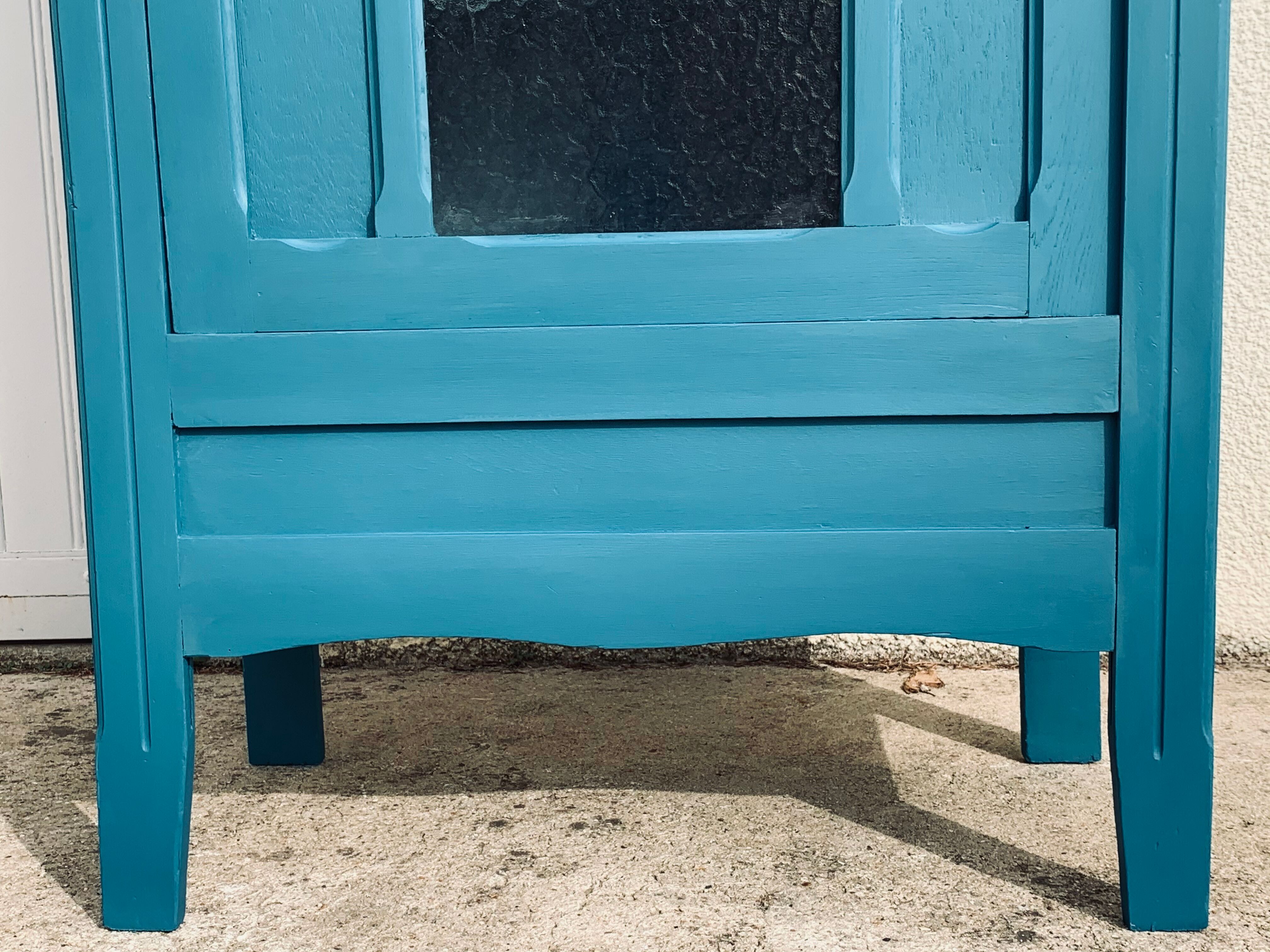 Glass-glazed Parisian wardrobe 1930