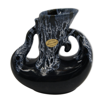 Vase grès flammé vintage