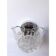 Mid-Century Modern Style “Nuvoletta” Glass Disc Wall Sconce