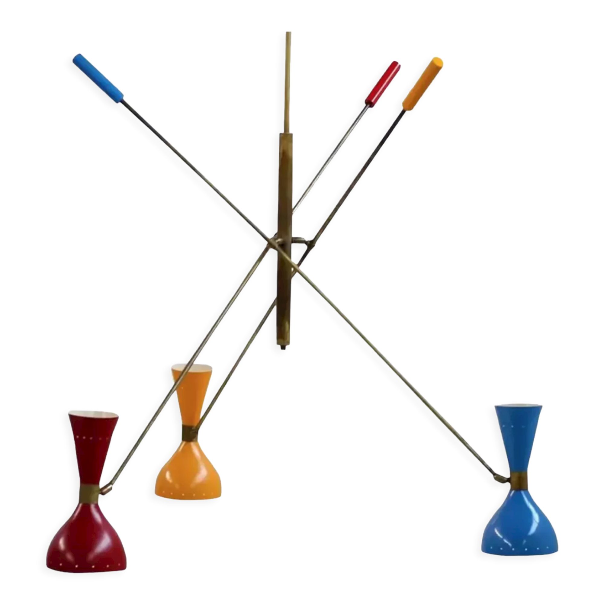 Italian balance chandelum chandelier 3 articulable arms