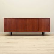 Enfilade en teck, design danois, années 1970, production : Danemark
