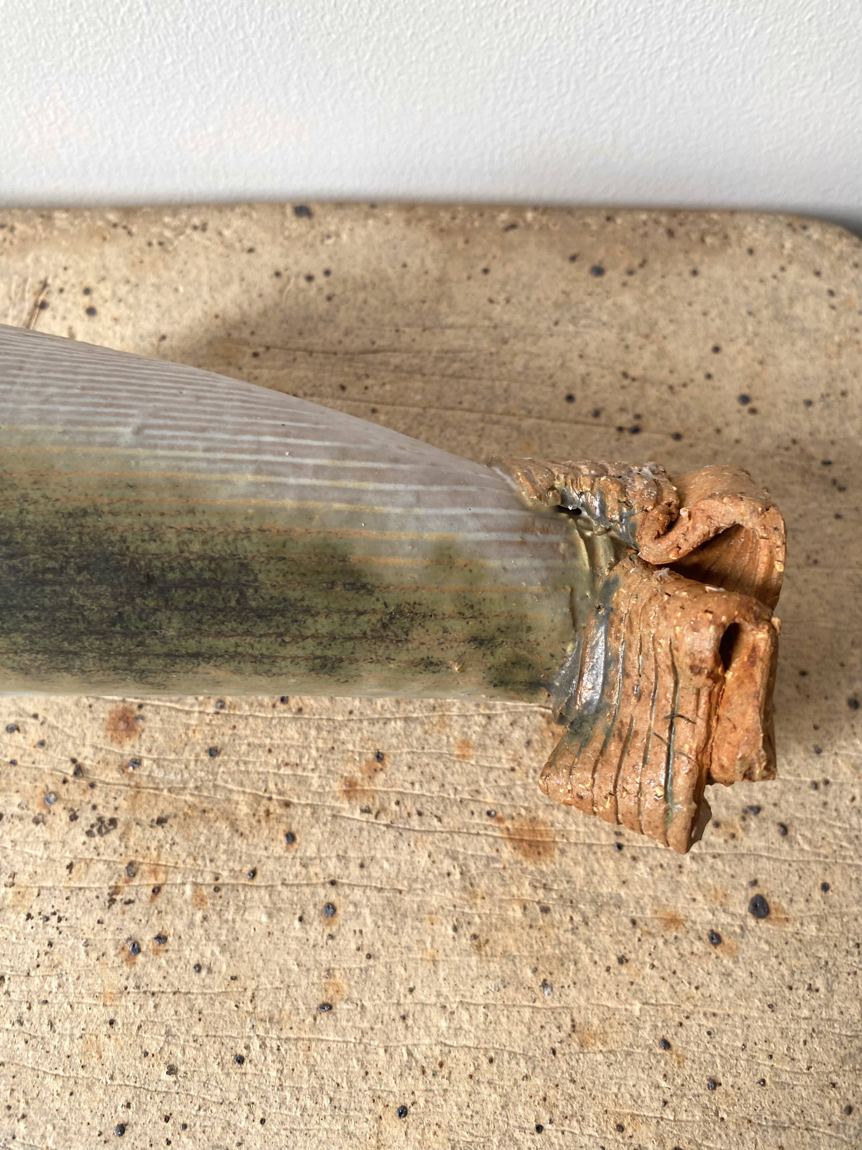 Wabi-sabi vase from the 1970s