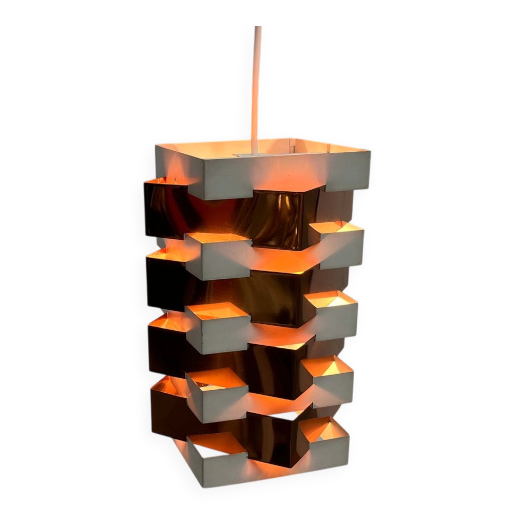 Modern Dutch Star Suspension Mid-Century by J.J.M. Hoogervorst for Anvia, 1960s