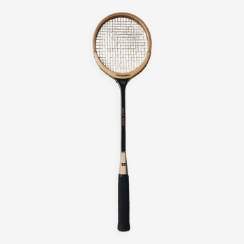 Raquette badminton vintage bois hanimex gold wing