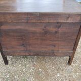 Louis XVI chest of drawers in walnut