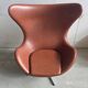 Fauteuil oeuf d'Arne Jacobsen pour Fritz Hansen