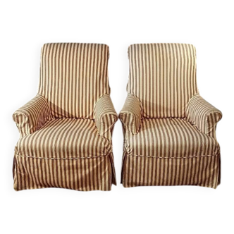 Pair of armchairs