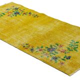 Tapis vintage turc tissé à la main