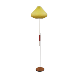 Yellow vintage floor lamp
