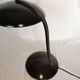 Mushroom lamp in black lacquered steel model Z290, Veneta Lumi, Italy, 1980
