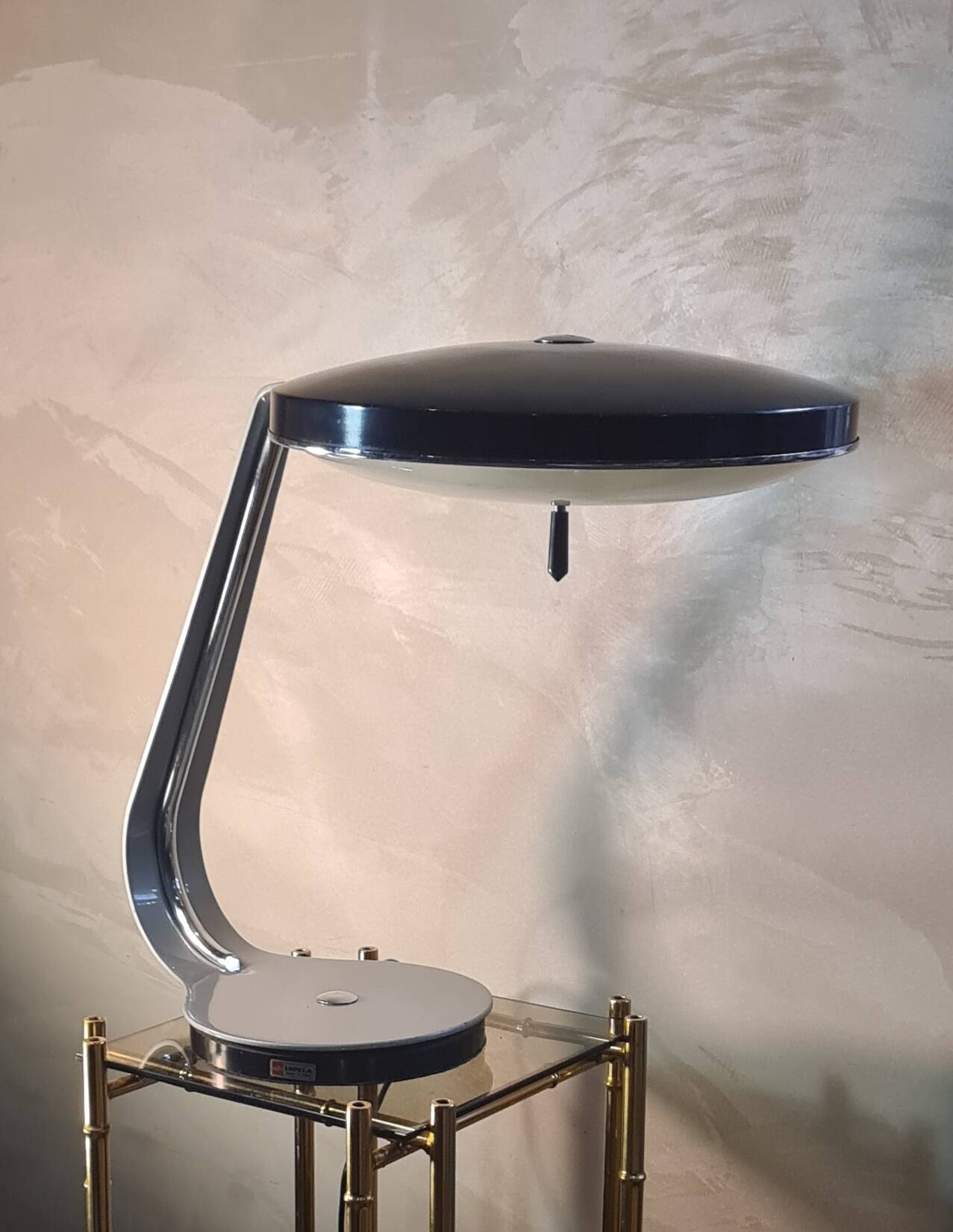 Mad in Spain lupera lamp rare 1960 to 70., concurrent in style, h40x50, original model. Complete in