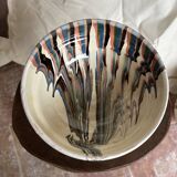 Painted terracotta bowl