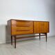 Buffet latéral vintage en teck des années 1960 par Heinrich Riestenpatt pour RT Möbel
