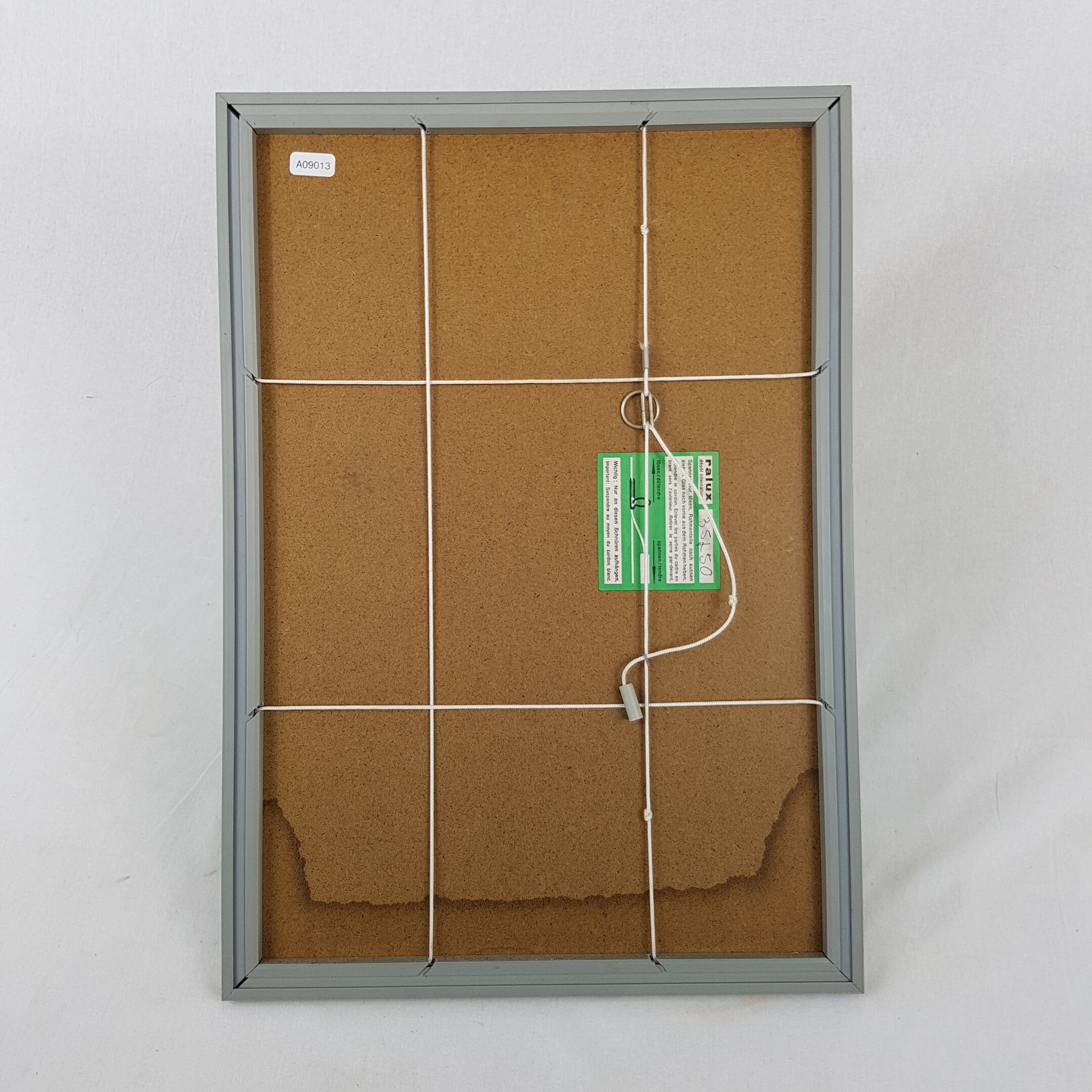 Old lithograph framed 7th exhibition