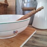 Sarreguemines and Digoin salad bowl