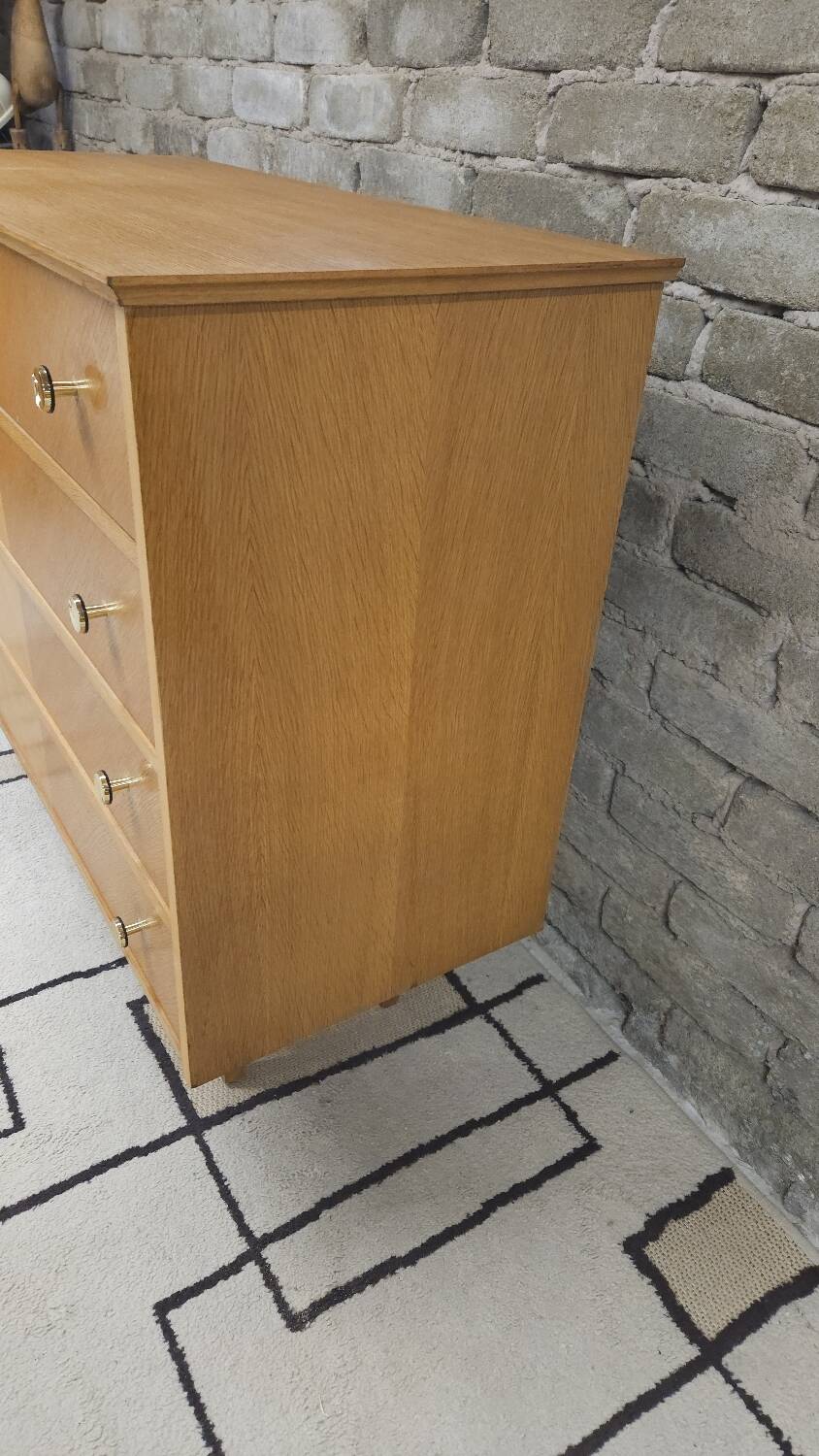 Commode 4 tiroirs année 1970 vintage