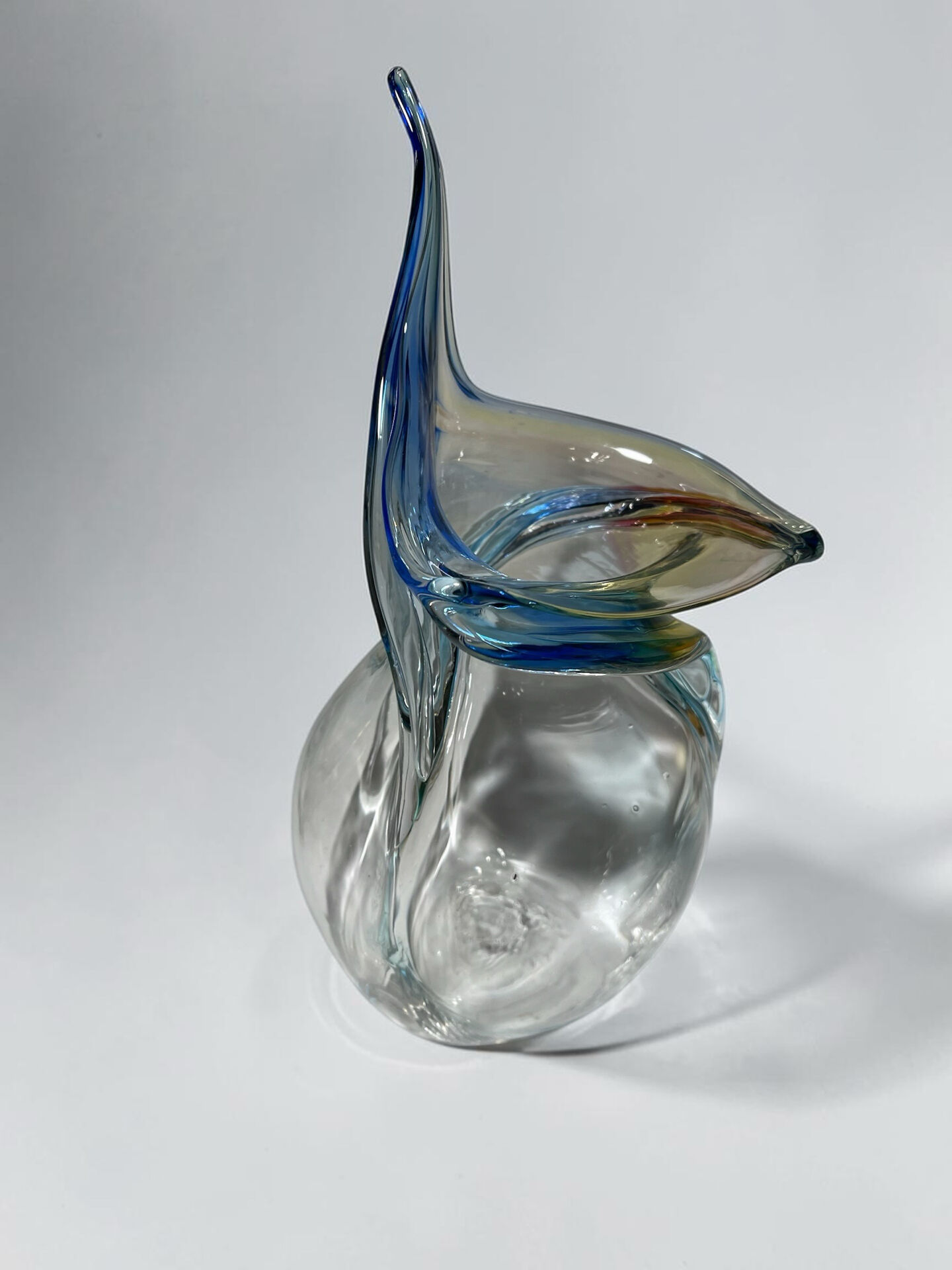 Vintage blown glass vase – Murano style