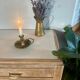 Buffet Art Déco des années 40 en bois massif blanchi – restaurer