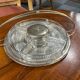 Silver-plated aperitif server