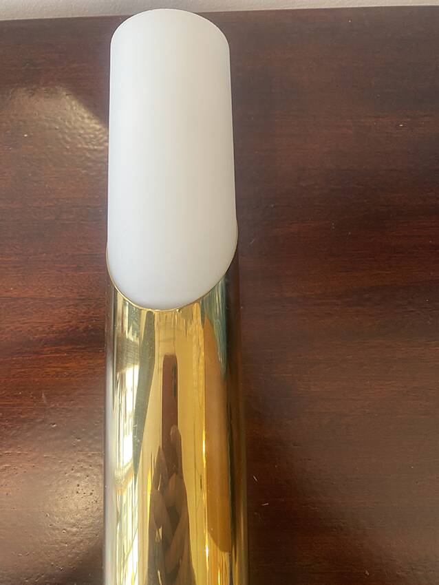 Large simple wall lamp, Raak style, 1970