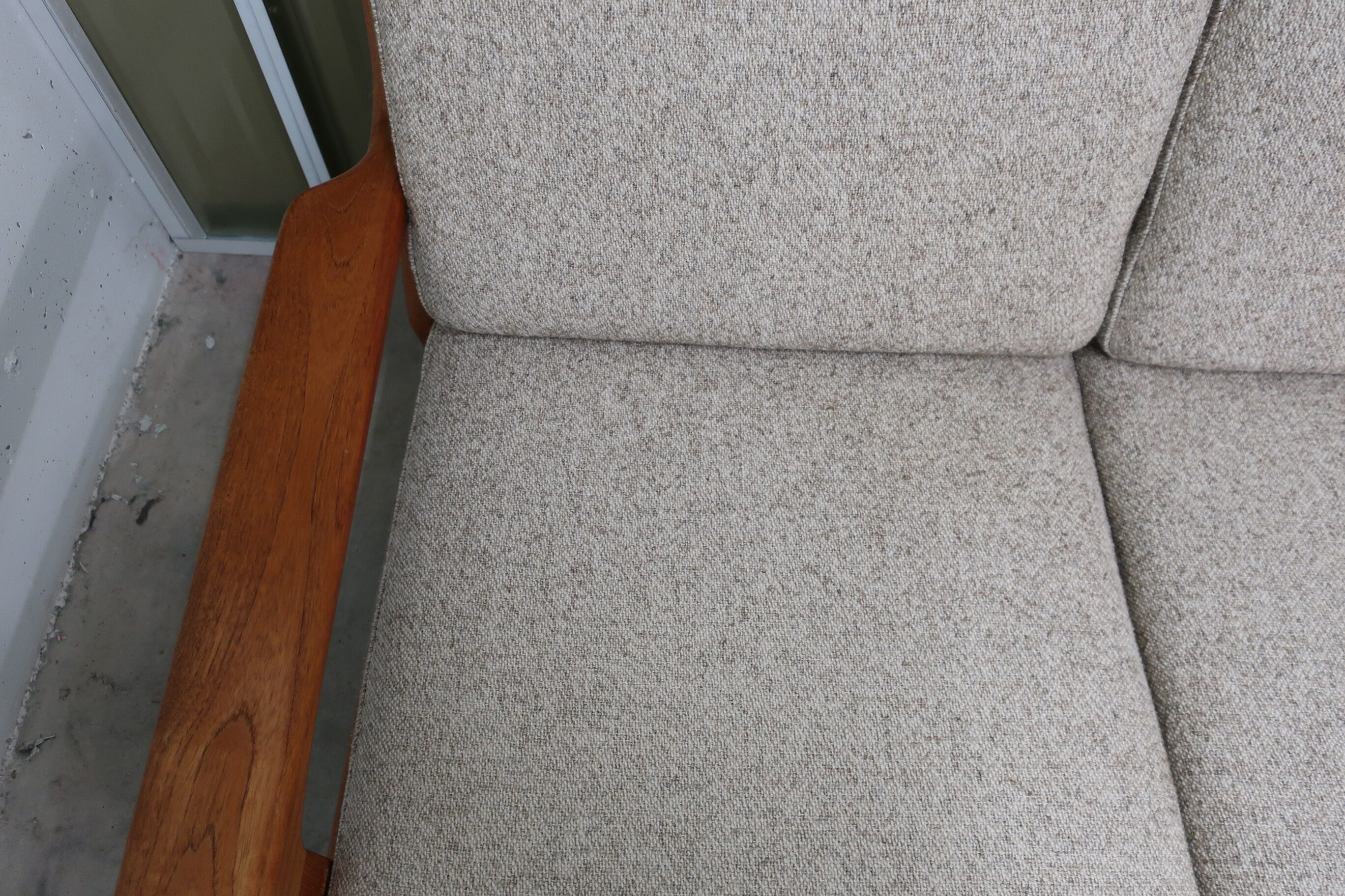 Scandinavian teak sofa from the 60s