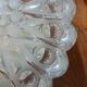 Large vintage glass ceiling light