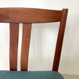 Danish midcentury teak dining chair by Bramin