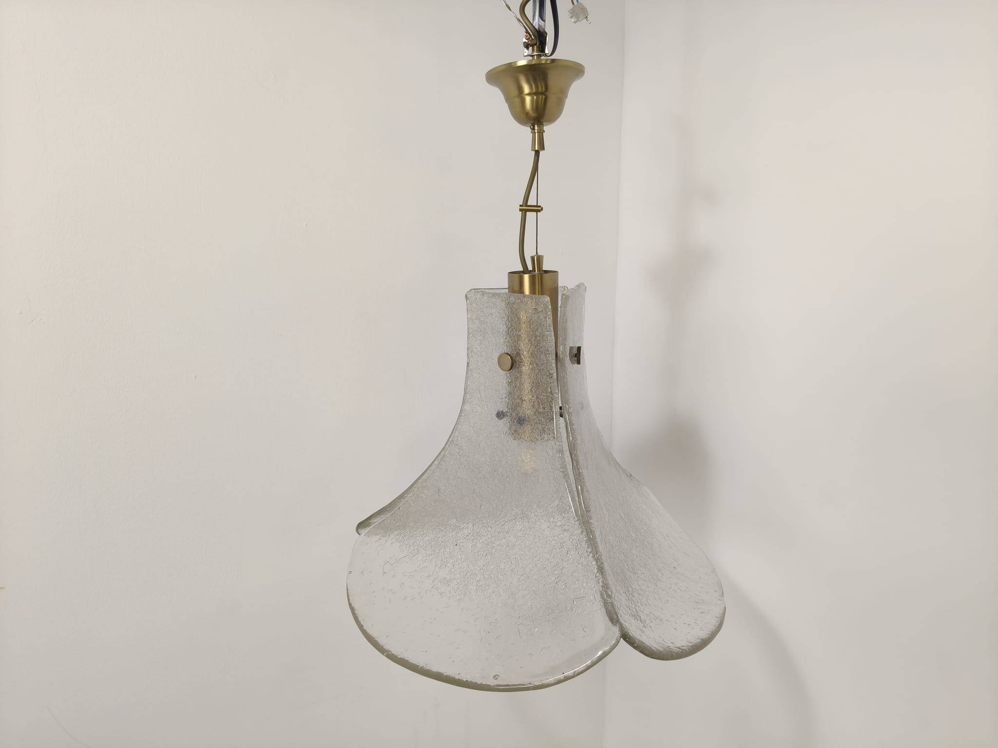 Suspension en verre glacé Kalmar