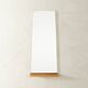 Simple vintage wall mirror with shelf