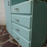 Asymmetrical wardrobe from the 1930