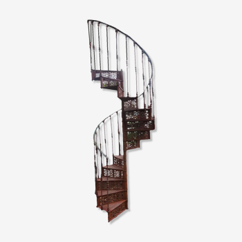 Cast iron staircase