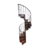 20th century cast iron staircase