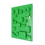 Wall organiser Utensilo green by Dorothee Becker-Maurer for Design M, 1970s