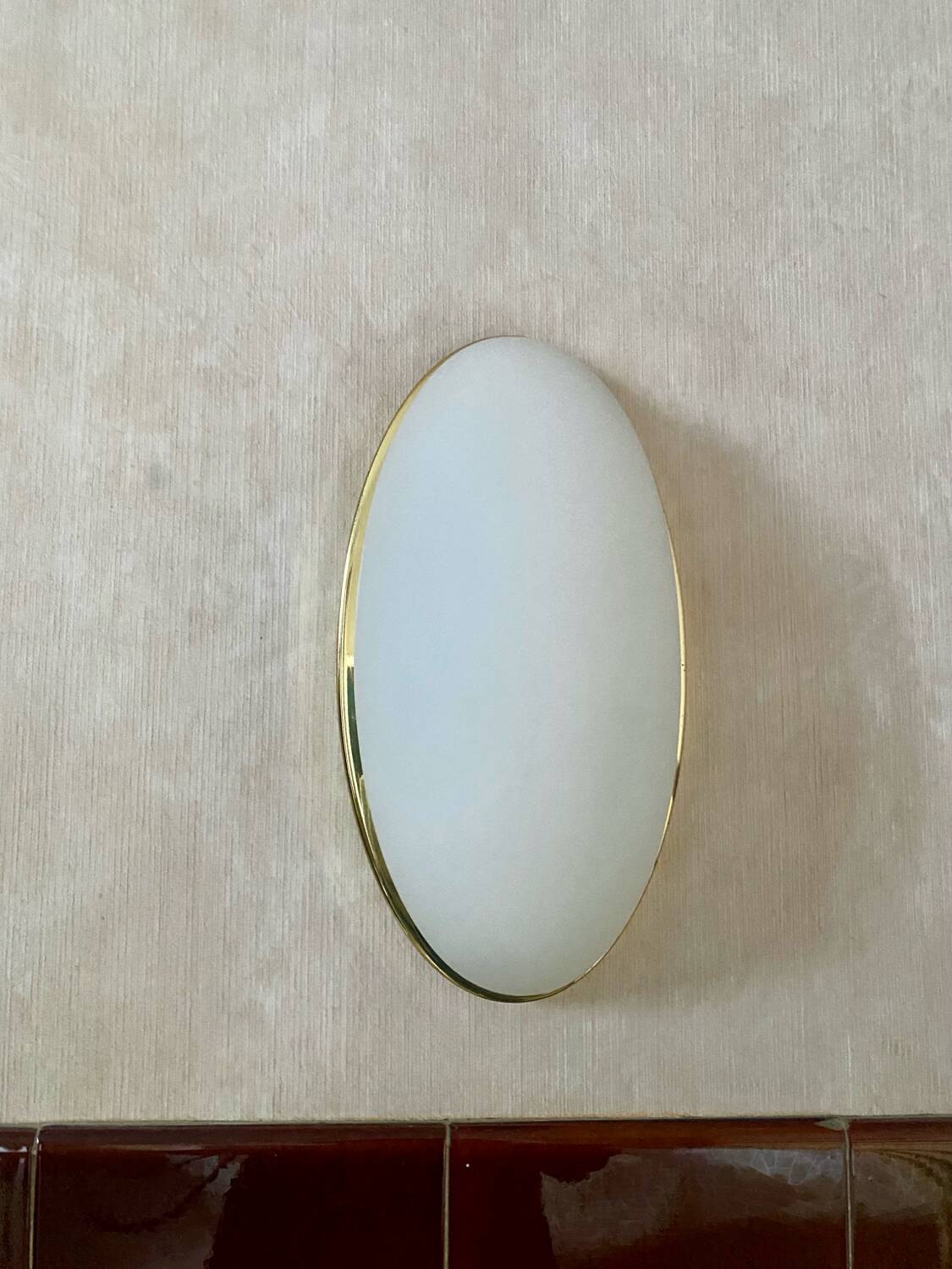 Pair of vintage Glashütte Limburg wall lights 1970