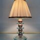 Small Art Deco lamp in copper glass