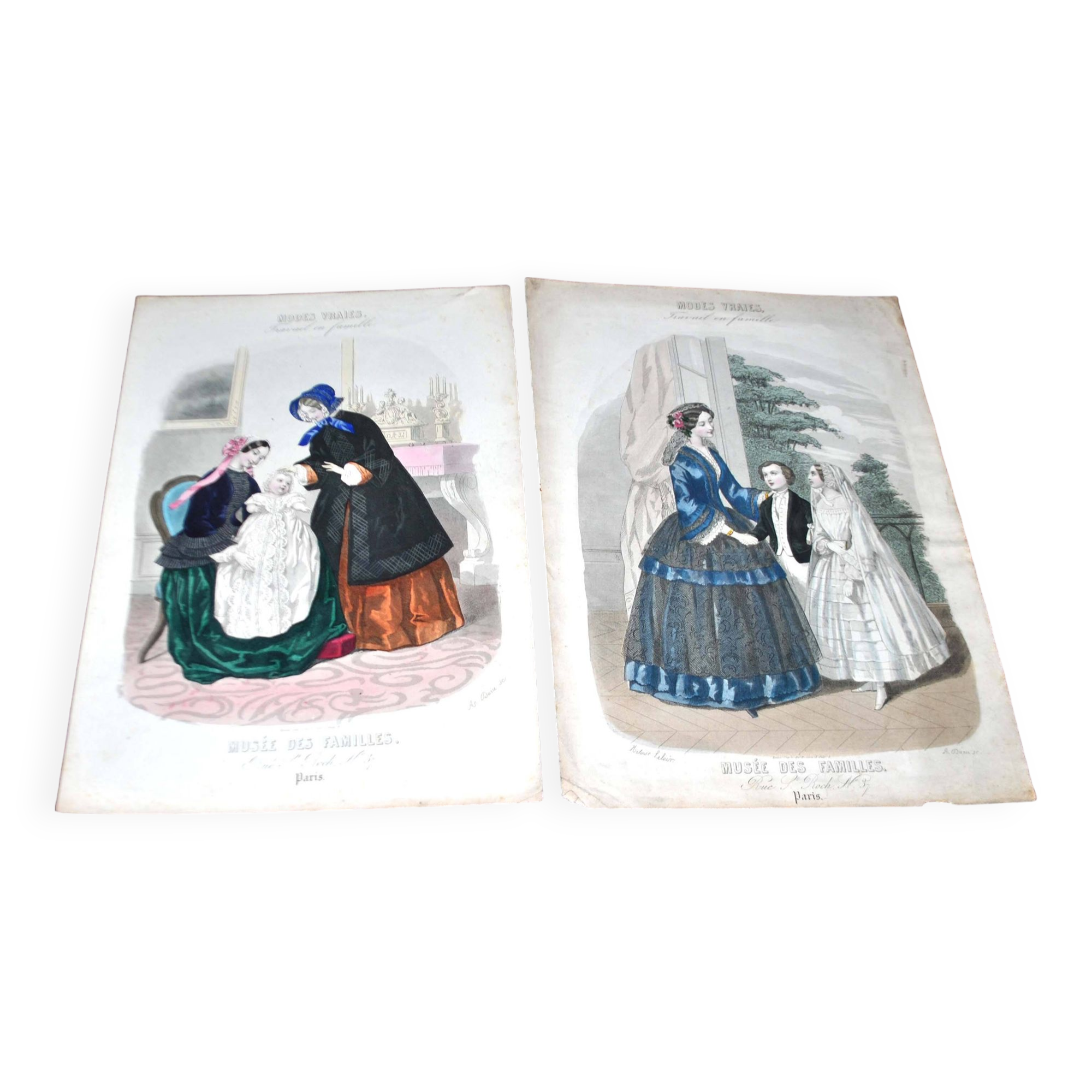 Livre Vintage Paris Charmant - Gravures Modes 19e Siècle, Années 1879-1880