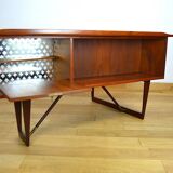 Boomerang Teak Desk by Peter Lovig 1950