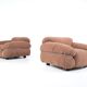 Paire de fauteuils Sesann de milieu de siècle par Gianfranco Frattini pour Cassina,
