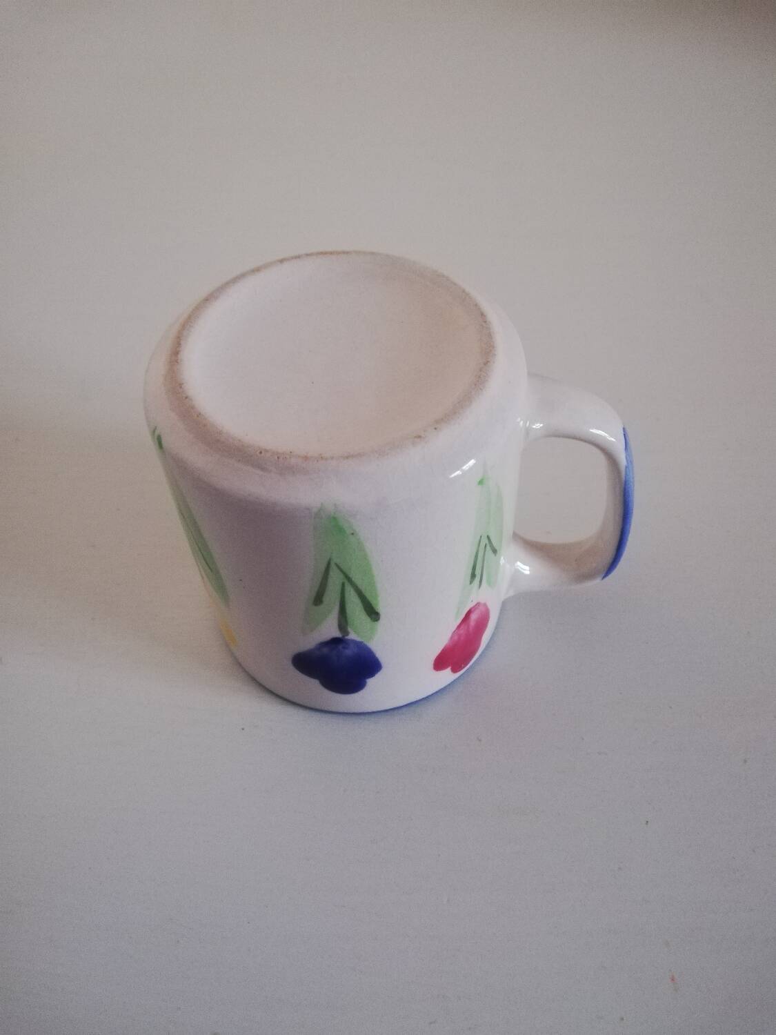 Tasse mug vintage peint à la main