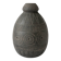 Brutalist single-flower vase in stoneware by Elsi Bourelius for Jie Gantofta, Sweden.