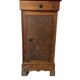 Vintage bedside table with marble top