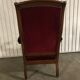 Armchair voltaire Napoleon III mahogany