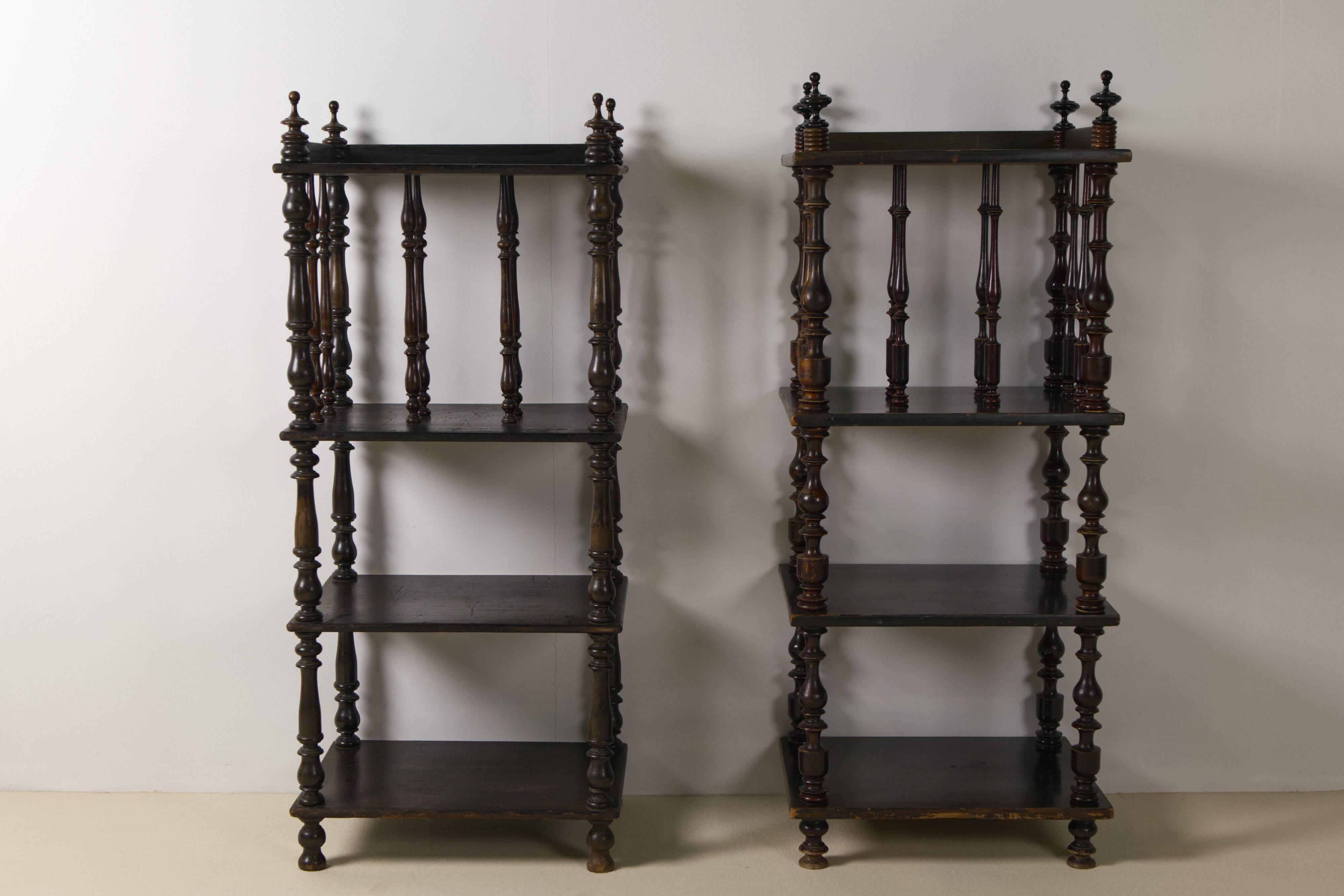Paire de cabinets à partitions de Napoléon III