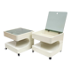 Space age night stands / side tables by Opal, Germany 1970