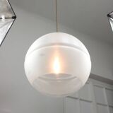 Space Age Transparent Sfera Lamp from Guzzini, 1970s